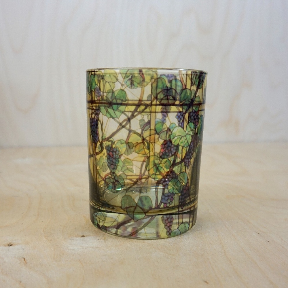 Met Museum Store Tiffany Grapevine Glass Tumblers (Set of 4)